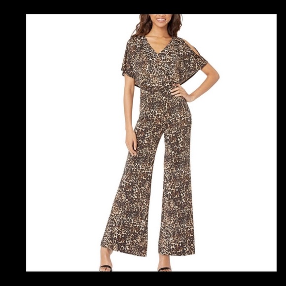 BEBE JUNMPSUIT ANIMAL PRINT 700889A - Picture 4 of 4